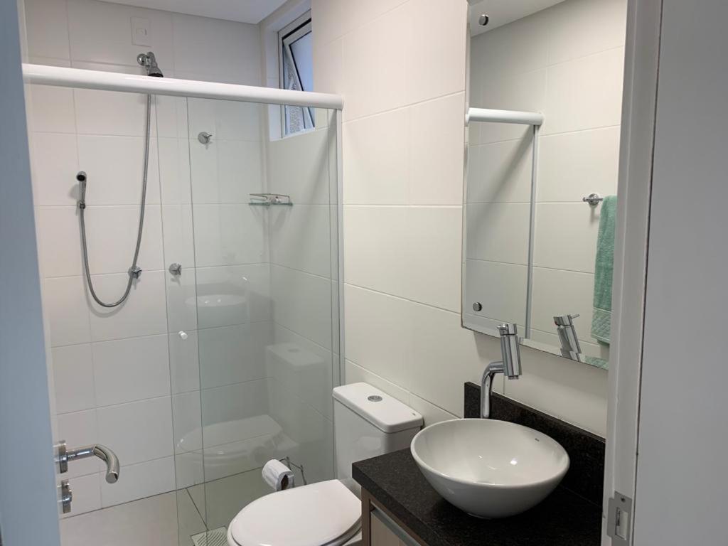 Apartamento De Frente Para Piscina, Com Vista Para O Mar Apartment Florianópolis Екстериор снимка